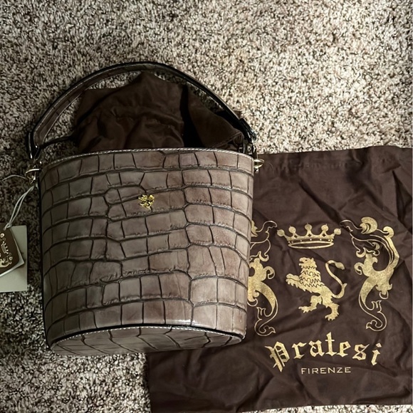 Pratesi Italian Leather Handbag - Picture 6 of 6